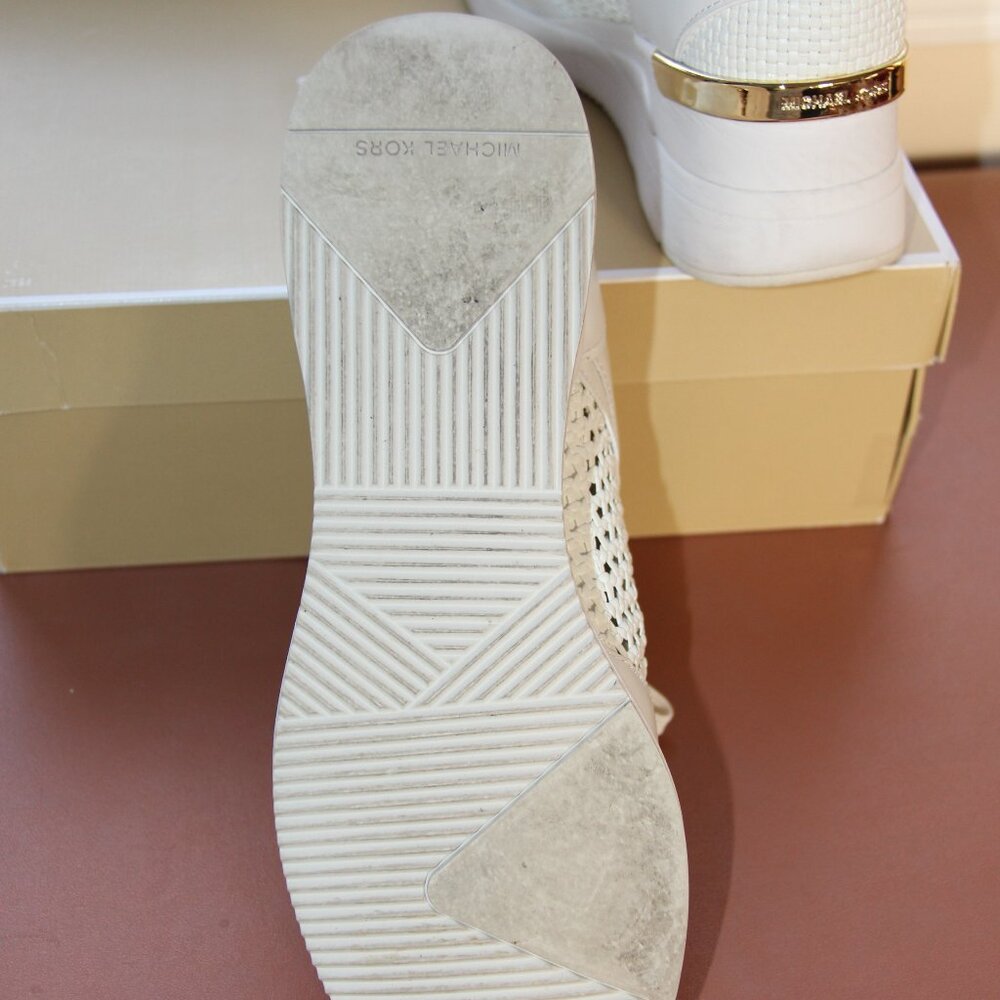 Michael Kors Georgie Trainer Woven Sneaker; Size 11 - Picture 7 of 7